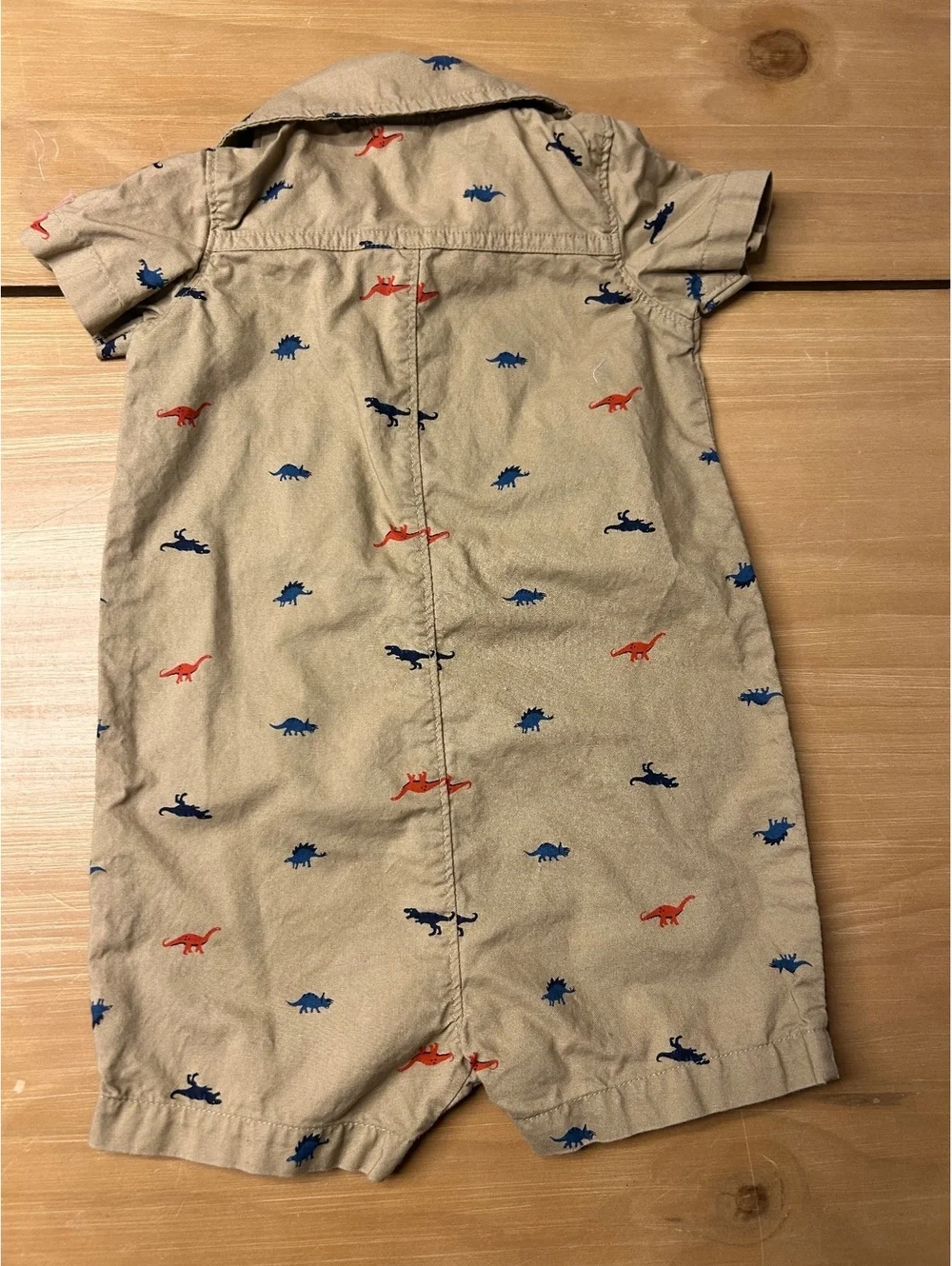 Carter's 24M Baby Romper with Dinosaur Print